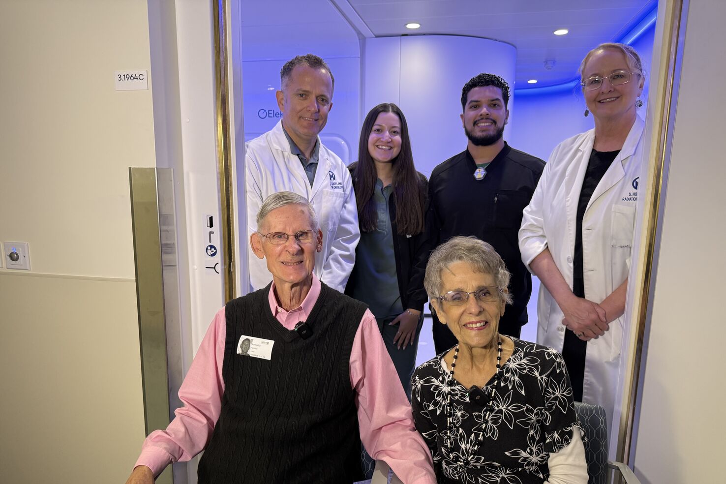 Sarah Hoffe, MD, and MR-LINAC team