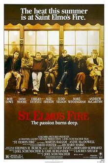 St Elmo's Fire Movie Poster