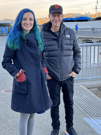 Lauren will honor her father Stuart at Miles for Moffitt 