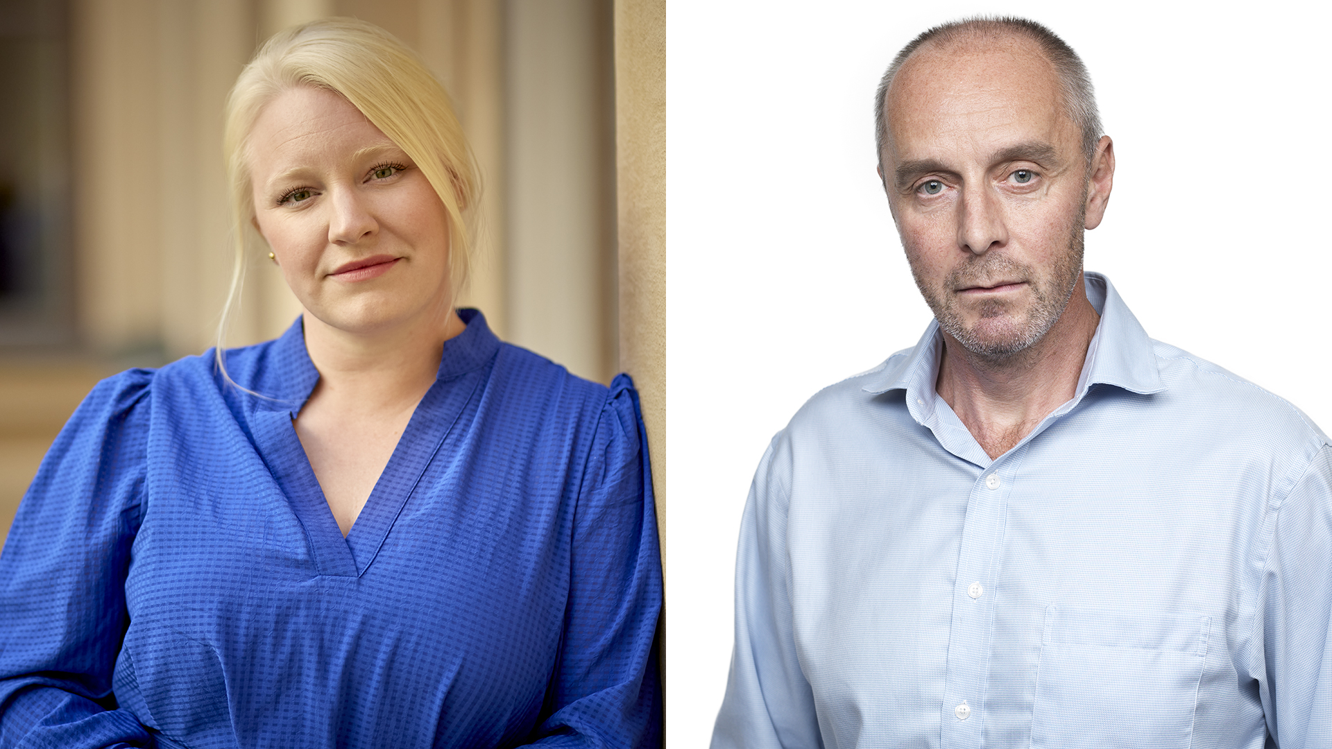 Amanda Sundström och Olle Holmgren.