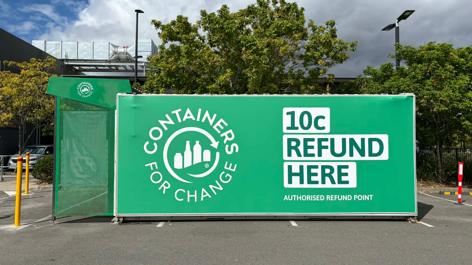 Image of the TOMRA Containers for Change unit