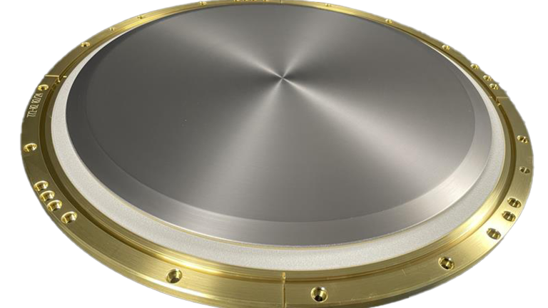 Materion Tantalum sputtering target on backing plate