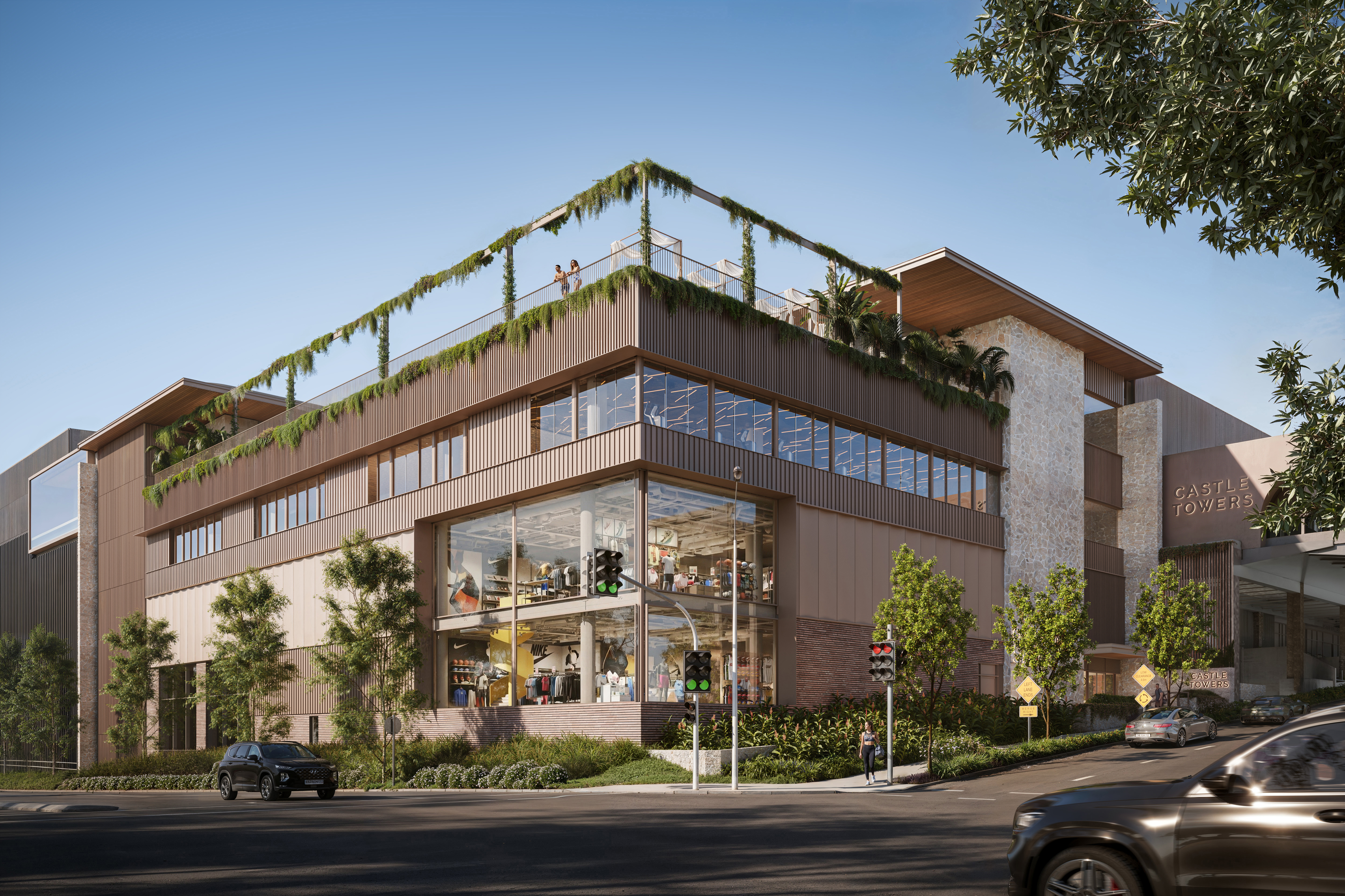 The Village wellness render