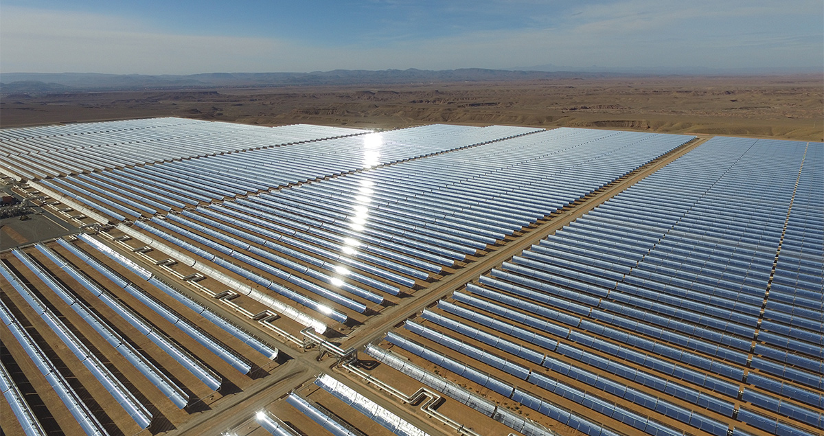 The Noor-Ouarzazate solar power complex