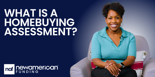 New American Funding's Mosi Gatling sits in a chair smiling.