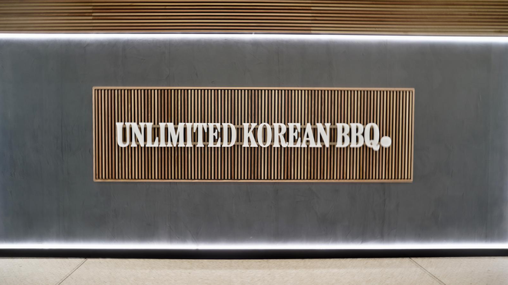 Unlimited Korean BBQ storefront