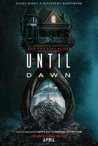 Until Dawn New Horror Movie Poster