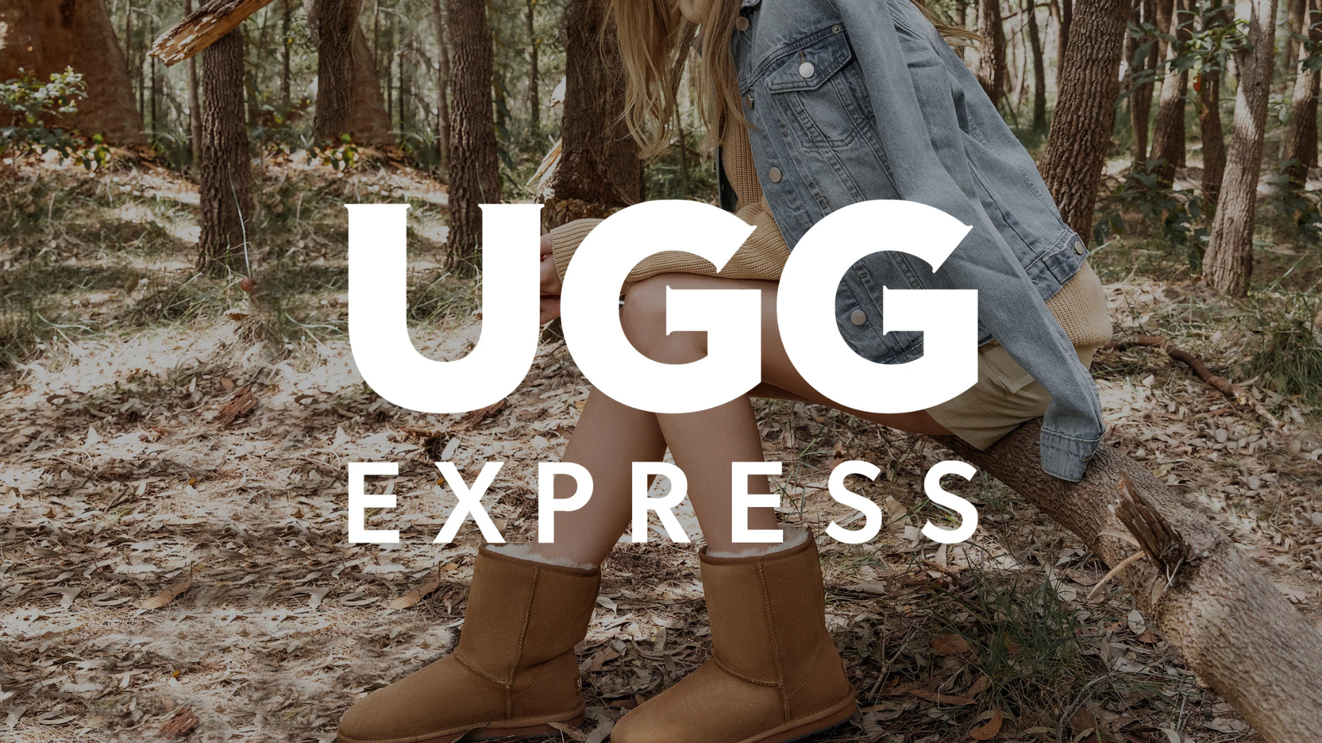 Ugg Express website header
