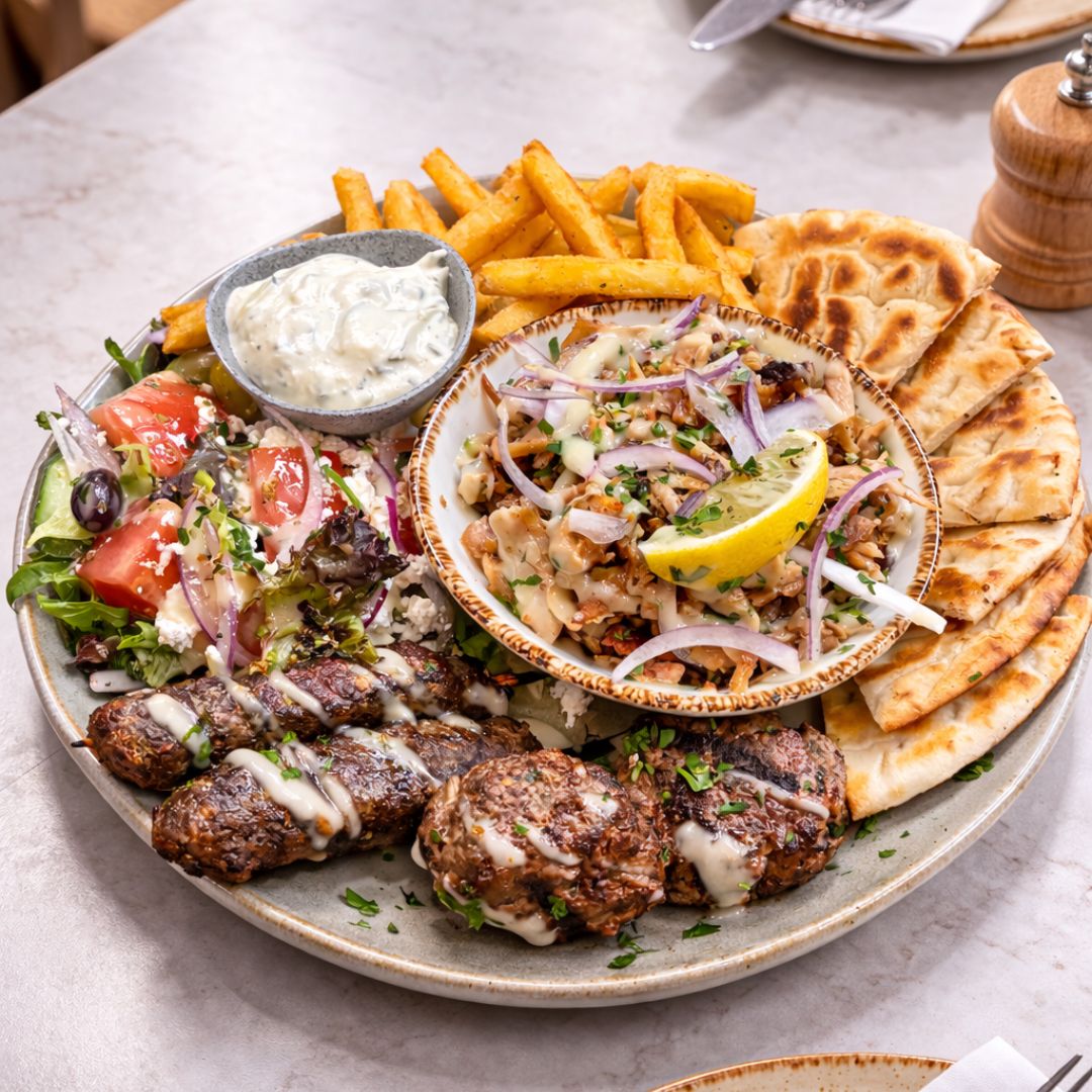 Yassas - Greek Lunch for 2 1080 x 1080 px