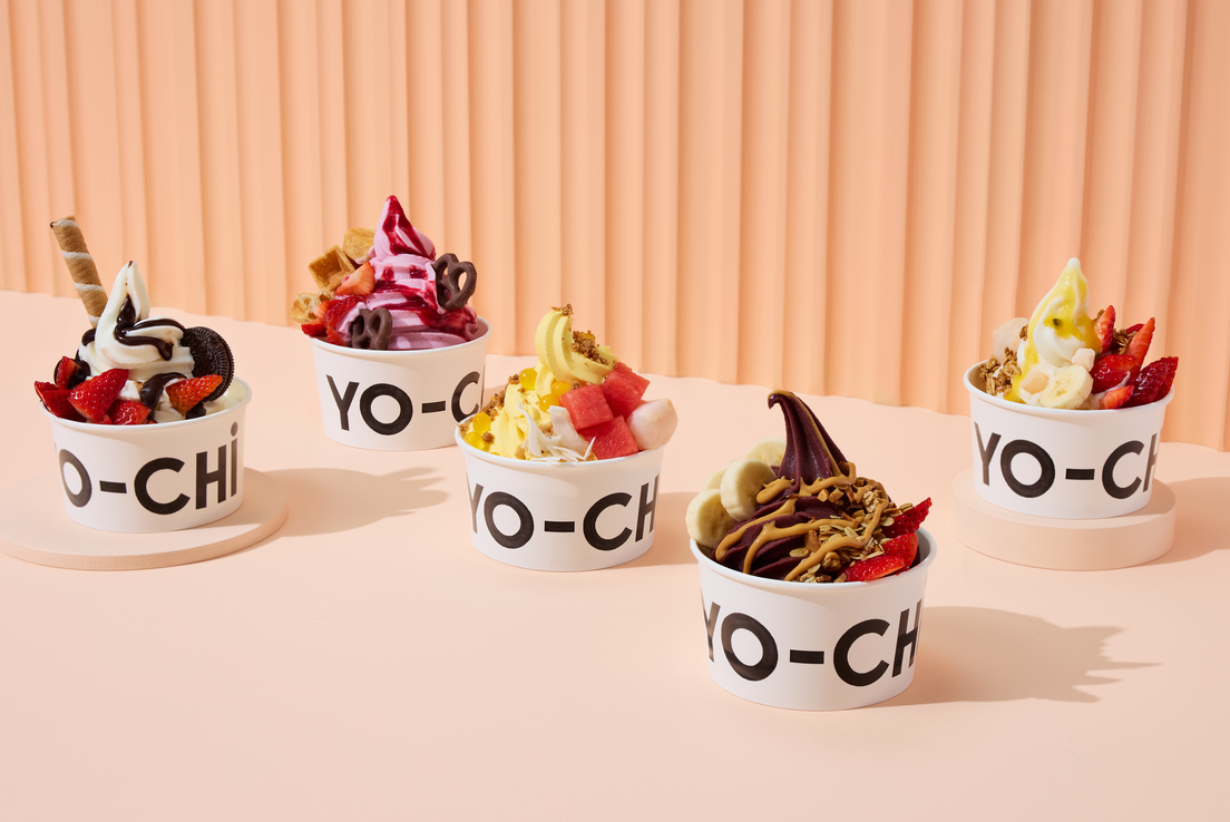 Yo-chi yoghurt bowls