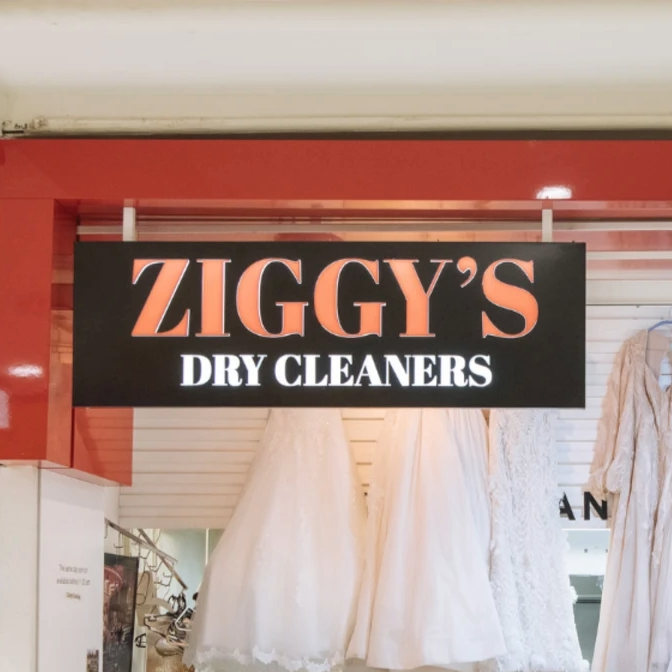 Ziggy's Dry Cleaners Logo