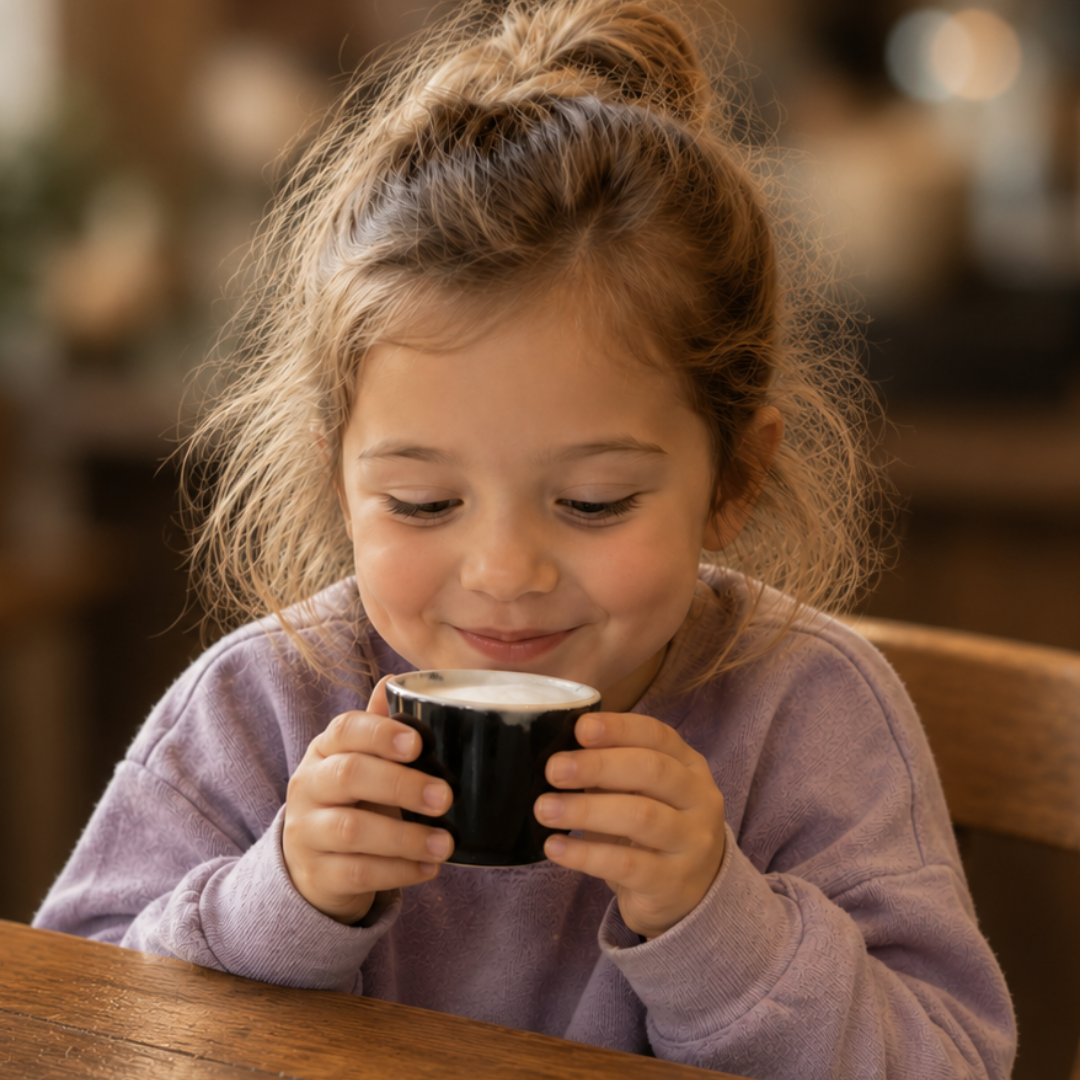 Coffee, babychino, cafe