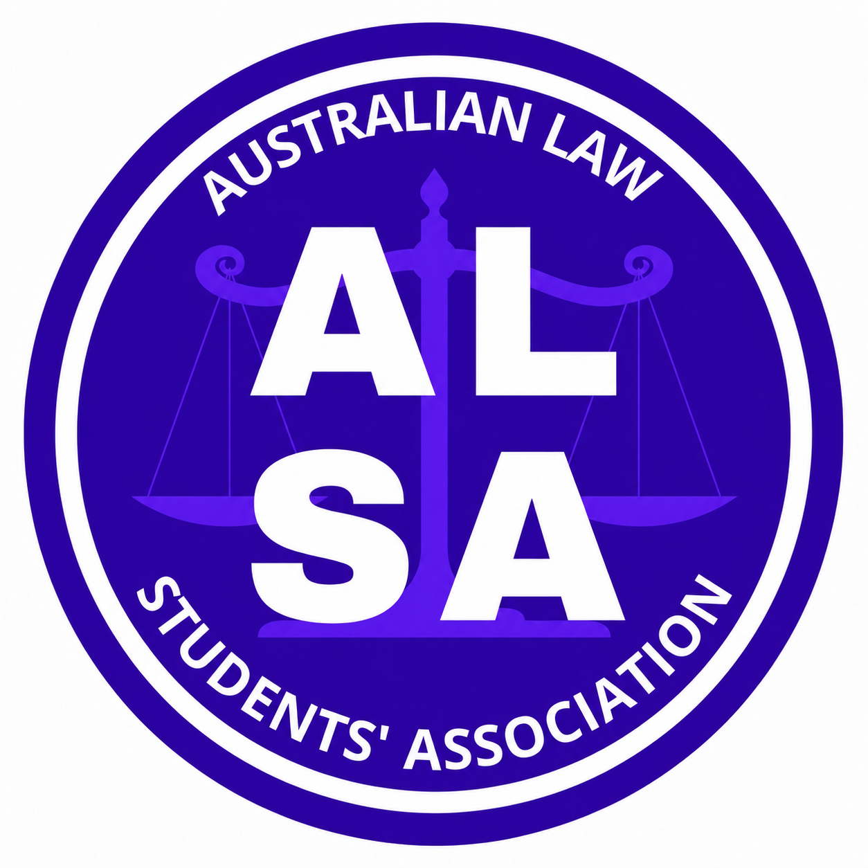 Australian Law Students Association logos