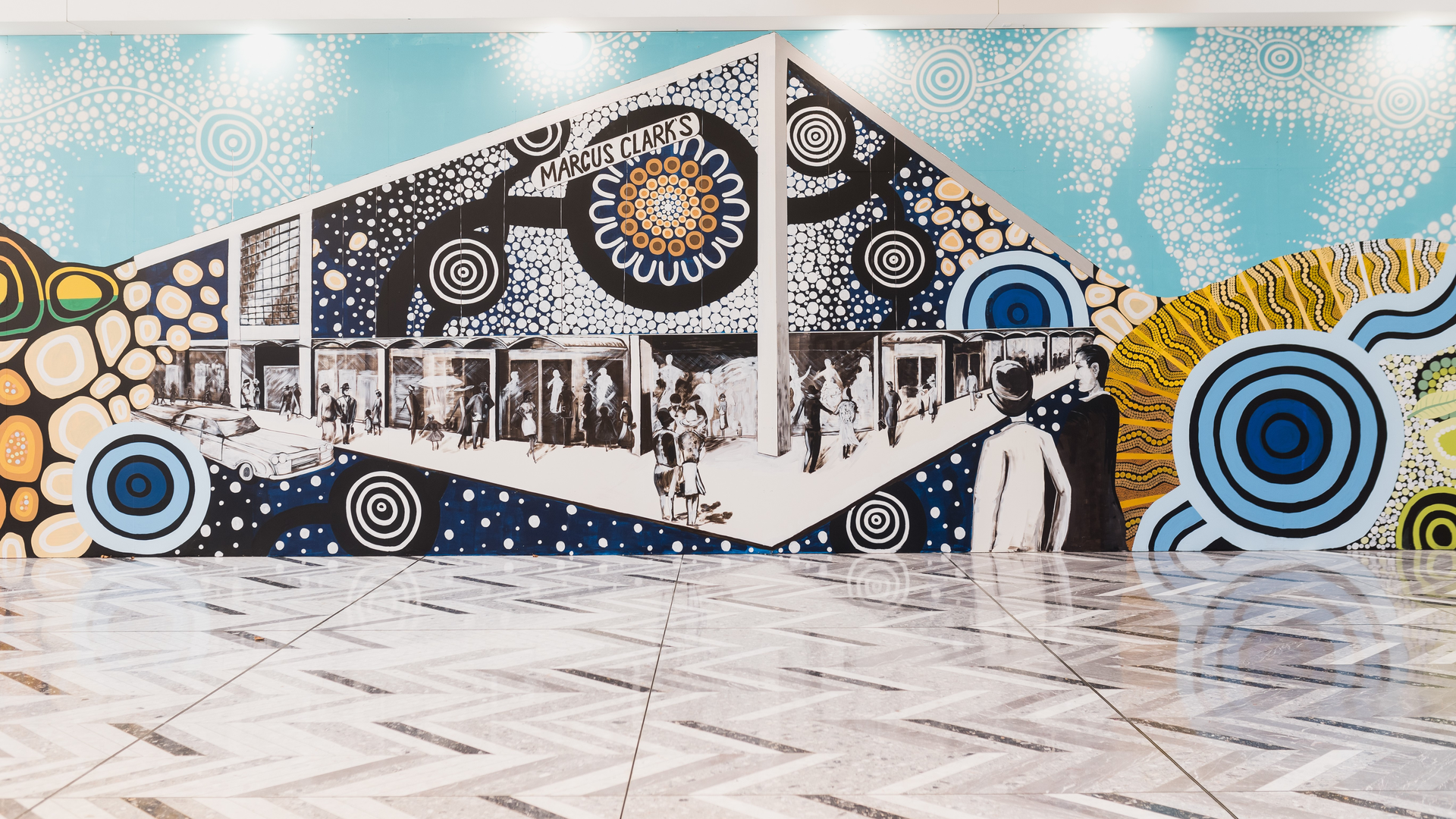 Canberra Centre Mural