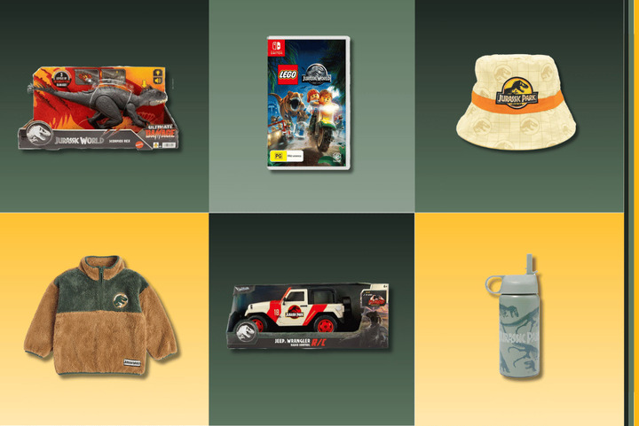 Jurassic World Rebirth guide for merchandise 