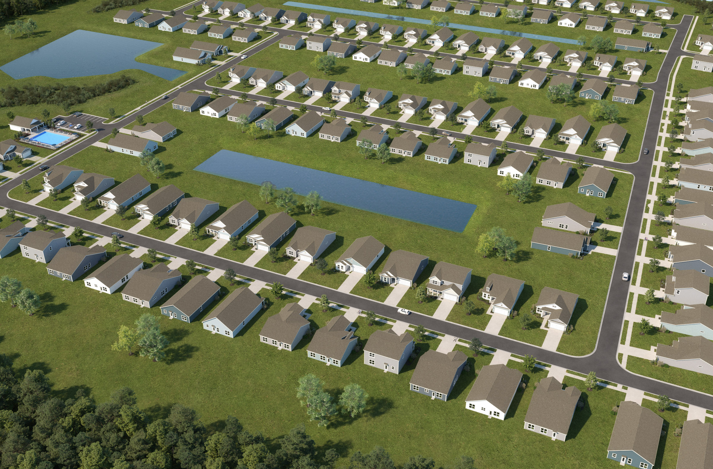 Ambridge Streetscape 