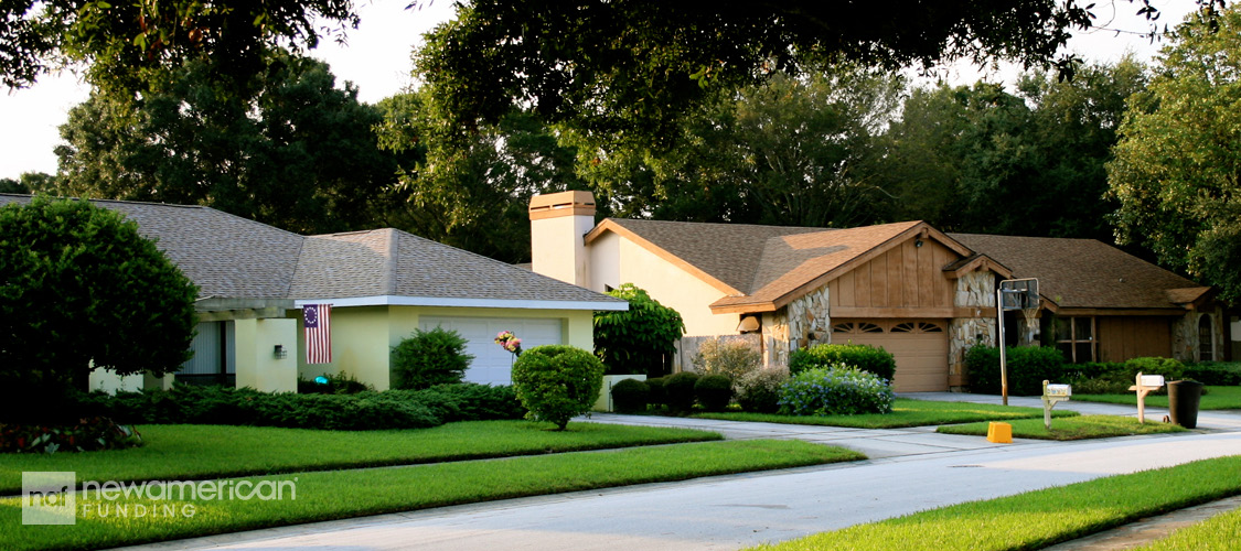 A Florida residential neighborhood