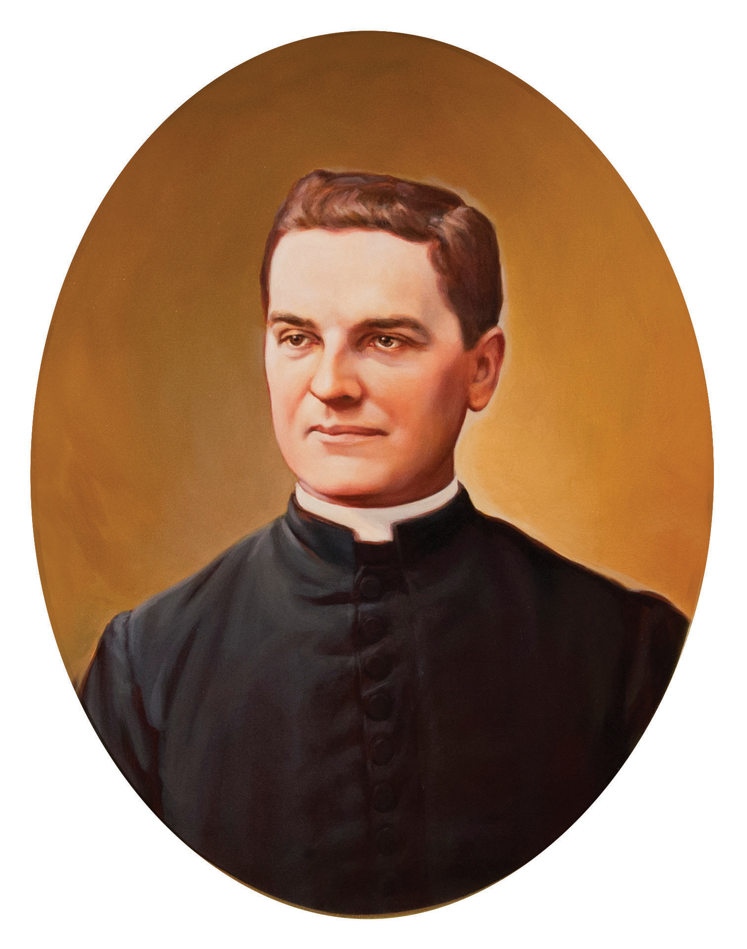 Portrait of Father McGivney by Chas Fagan