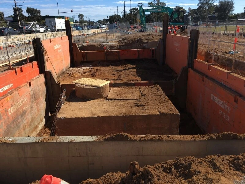 Excavation site