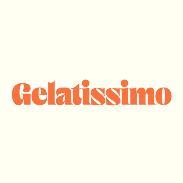 gelatissimo written text