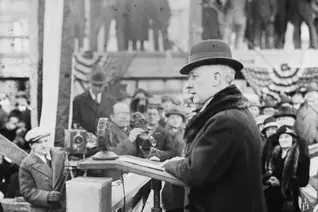 Alfred E. Smith (1873-1944), a longtime governor of New York and member of Dr. John G. Coyle Council 163