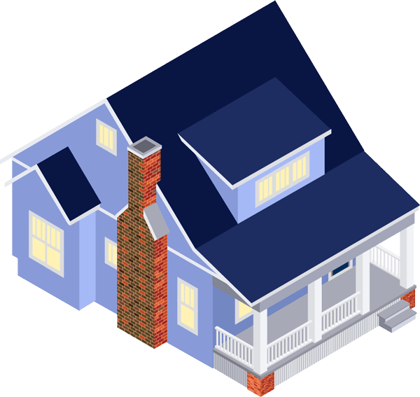 graphic of a house 