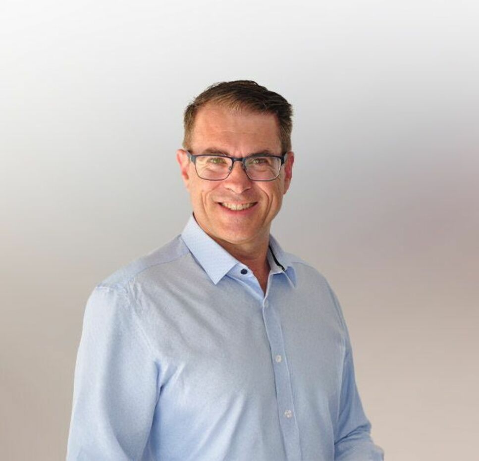 Portrait of Stephen Vines, State Director at Mission Australia.
