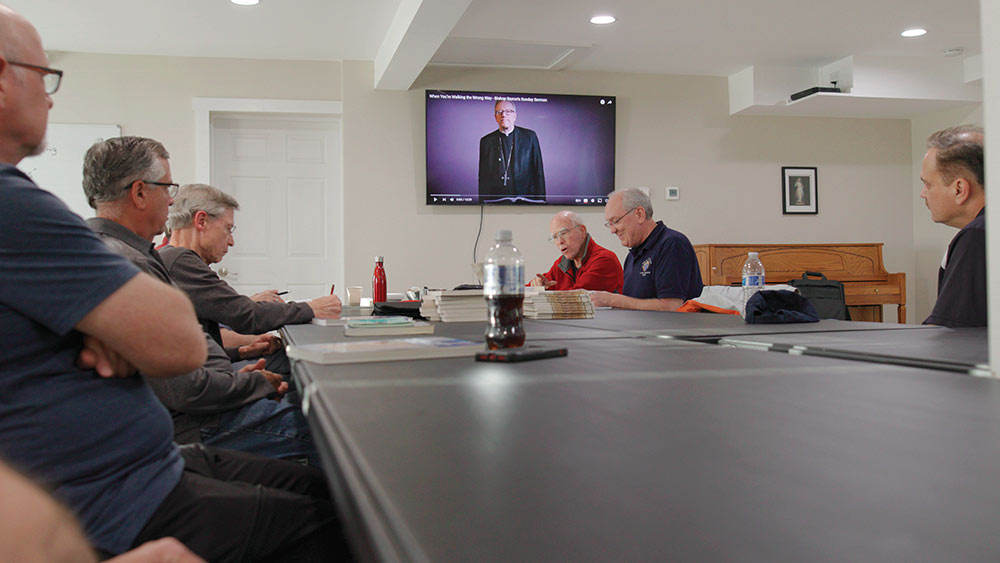 Participants in a Cor meeting at St. Mary Magdalen Parish in Brighton, Mich