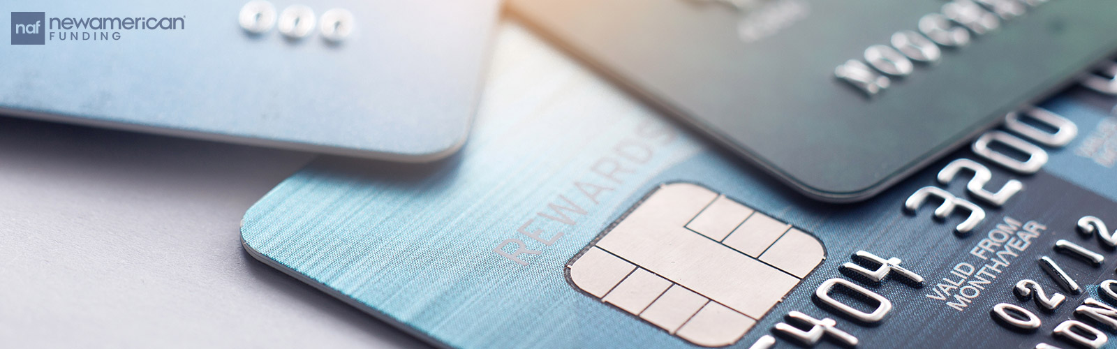 Close up image of a credit card