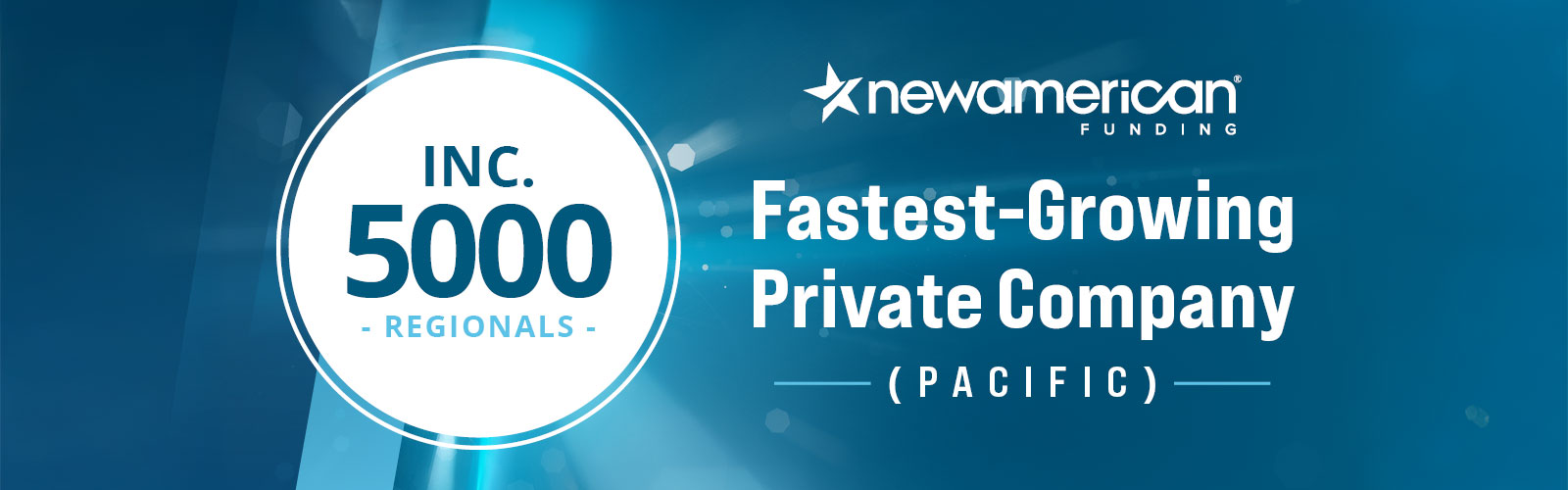 inc 5000 regional award - fastest-growing private company pacific
