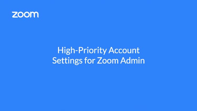 Configuring account settings for security