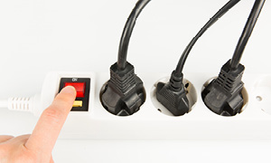 Podaljšek za elektriko - Simbolna fotografija za porabo električne energije