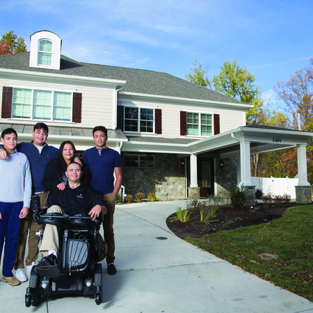 Funding to help complete the construction of computer-equipped custom smart homes for severely wounded heroes.