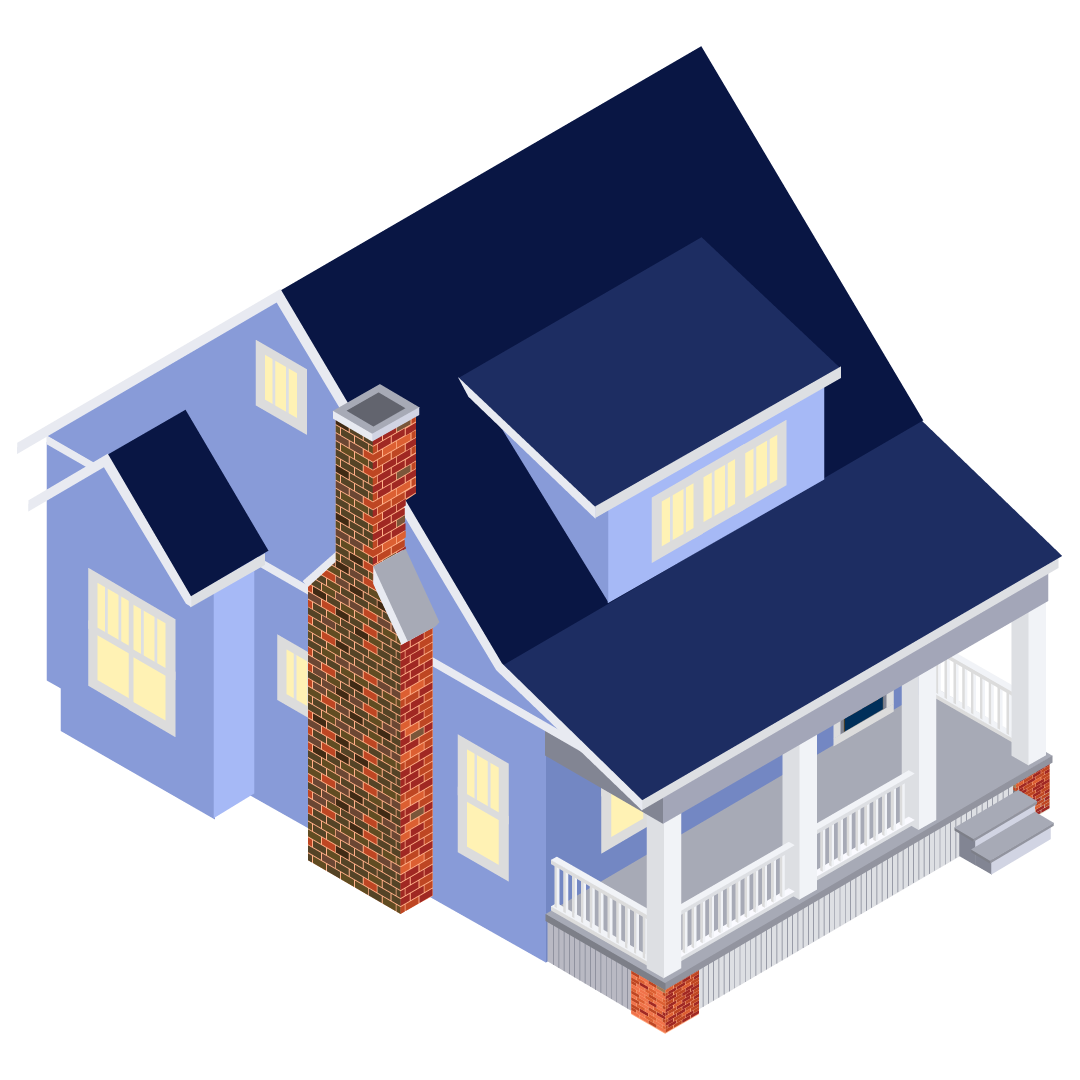 graphic of a house 