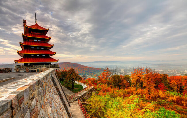 Pagoda in Reading, Pennsylvania
