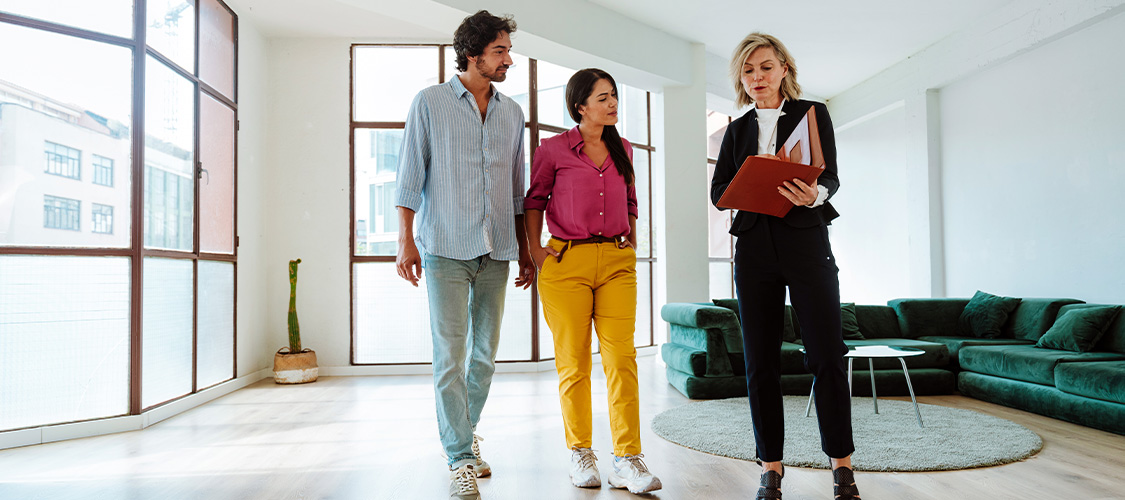 Buyer shopping for a home