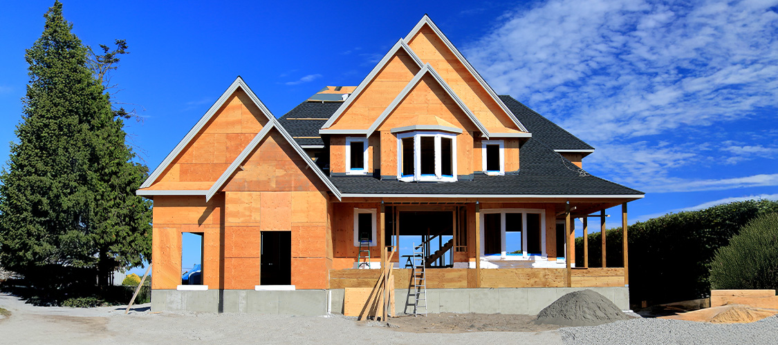 New home being built