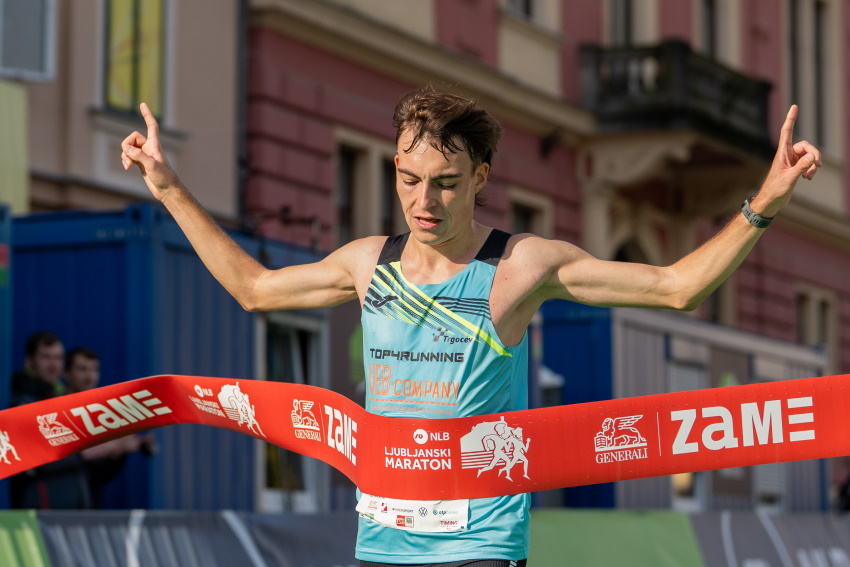 Zmagovalec polmaratona Generali ZAME 2024