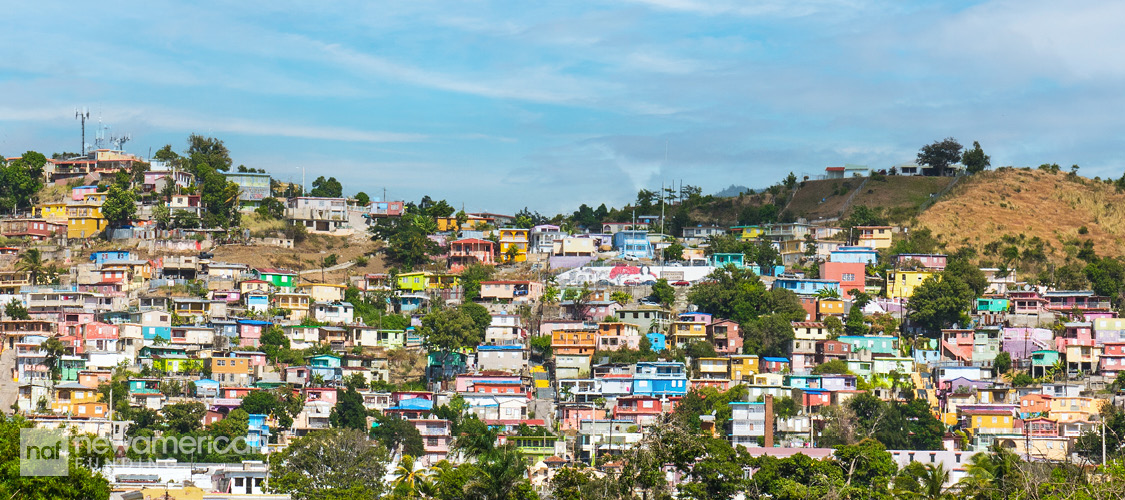 Residental neighborhood in Puerto Rico