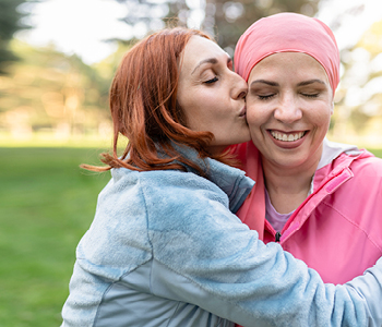 Sočutje prijateljice ob raku dojke.