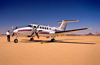 Royal Flying Doctor Service providing health services for rural families.