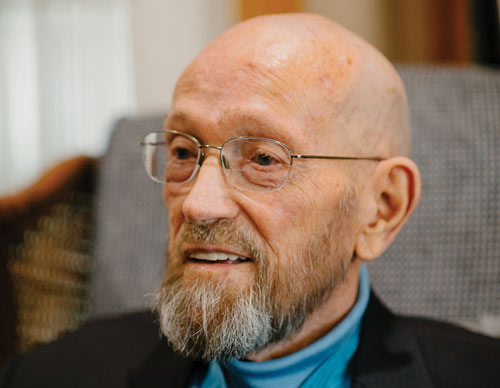 Retired Col. Roger Donlon is pictured wearing his Medal of Honor