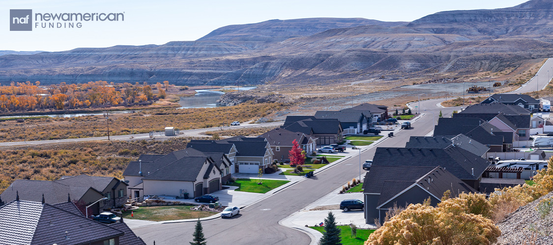 Wyoming residential neighborhood