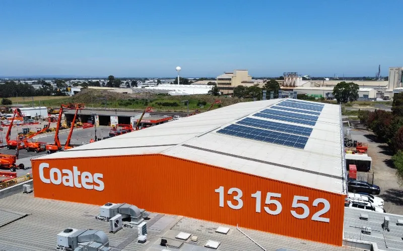 Coates Dandenong solar panels