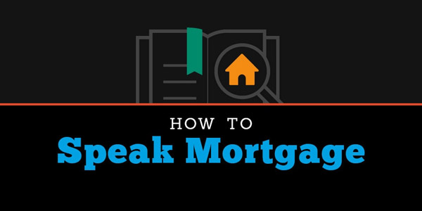 how to speak mortgage infographic