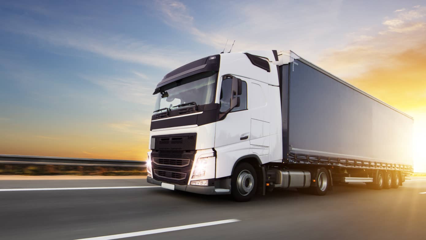 Trucking card for About Us page