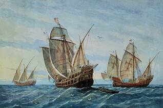 Niña, Pinta, and Santa Maria