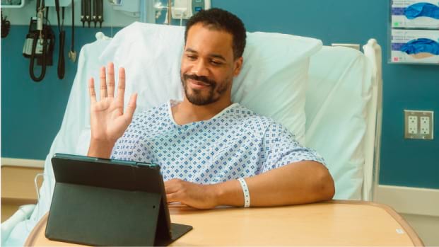 Zoom patient room of the future